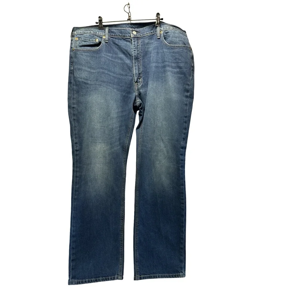 Levi's 541 Jeans Mens Blue Straight Leg Medium Wash Denim‎ 40x32(measures 43x31)